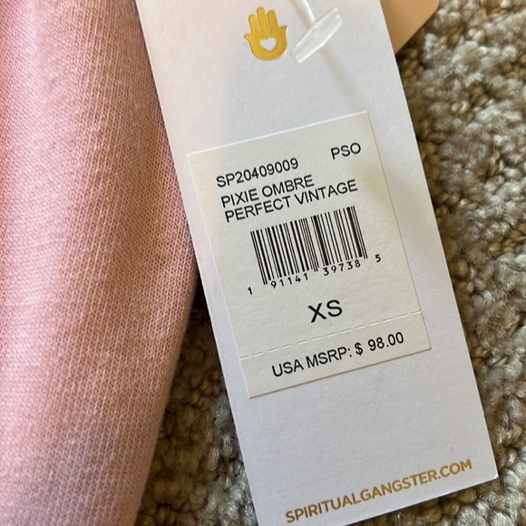 BRAND NEW WITH TAGS SPIRITUAL GANGSTER BUNDLE XS - Picture 5 of 5